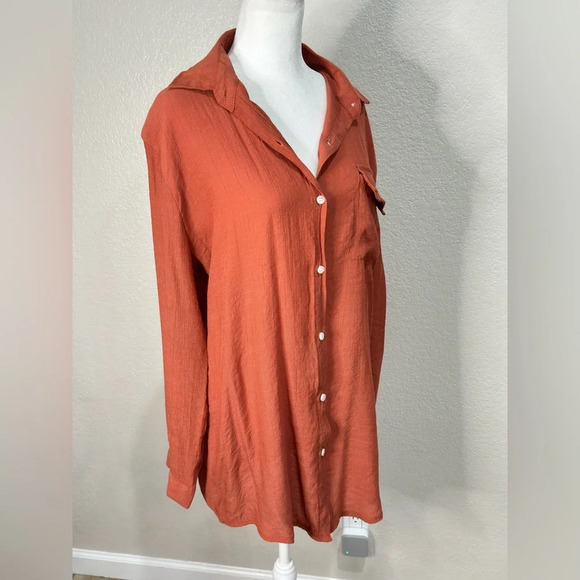 NWOT Button down casual cover up - Picture 1 of 7